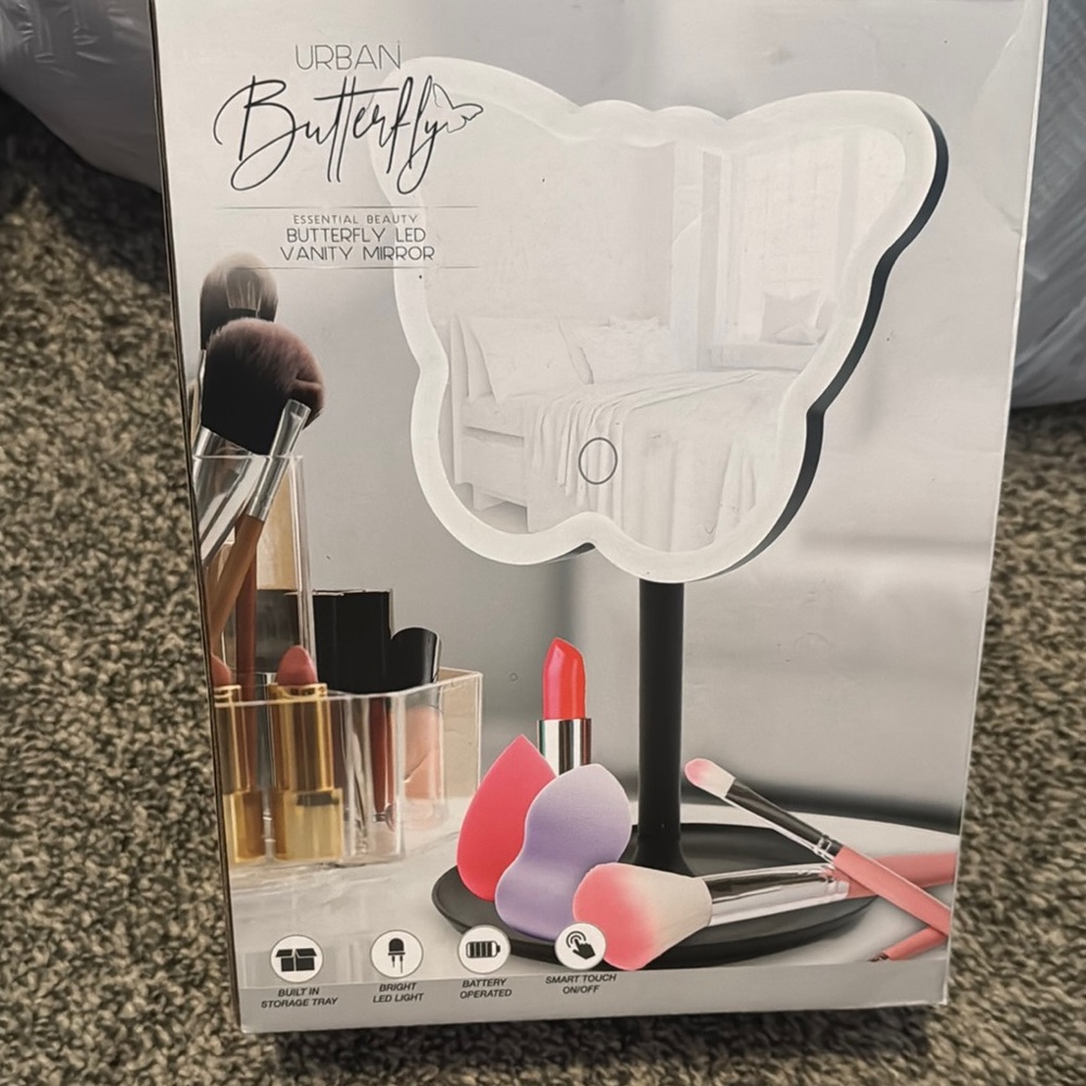 Urban Butterfly LED Vanity Mirror